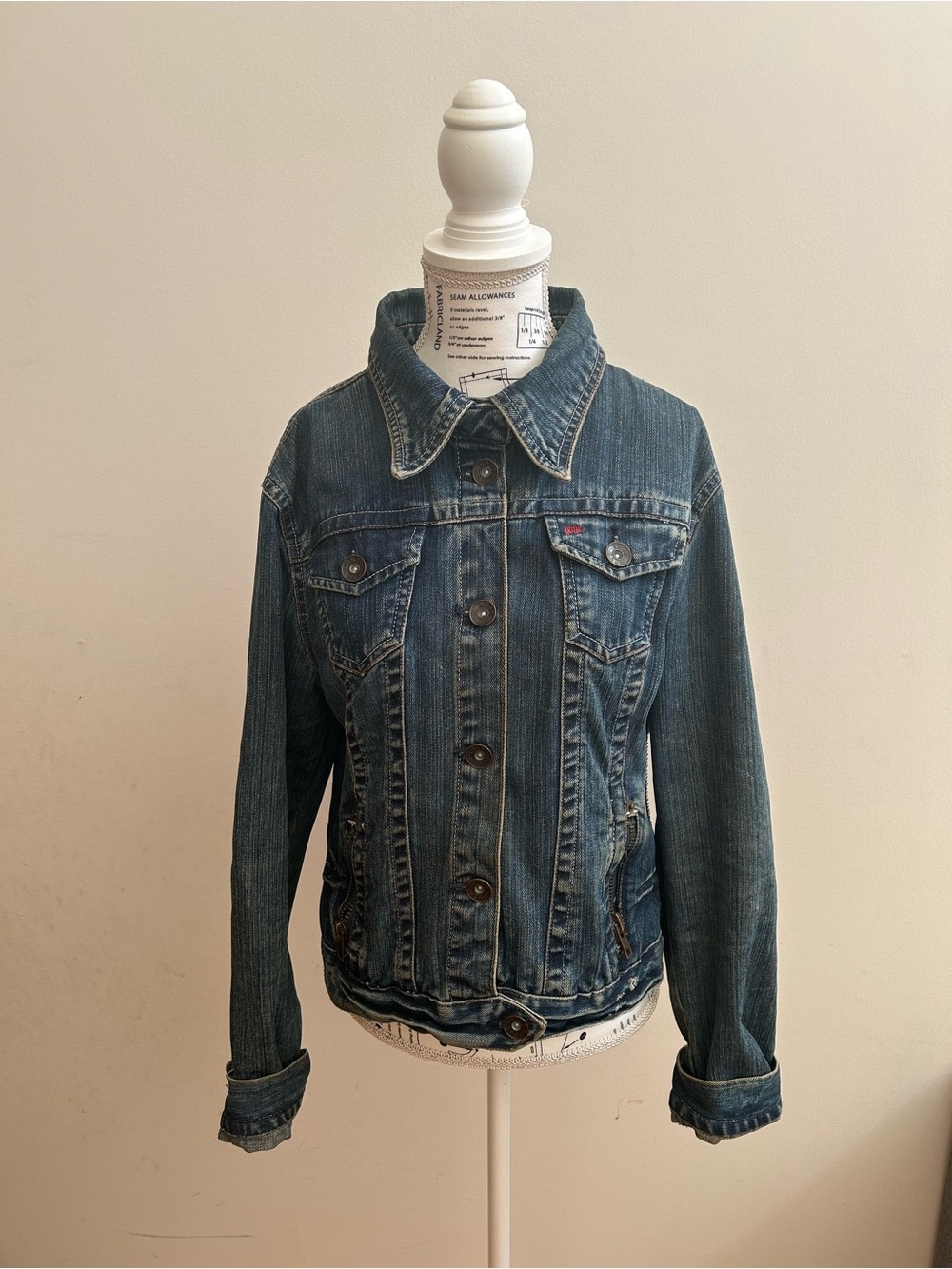 Vintage YaYa Women’s Classic Blue Denim Jacket